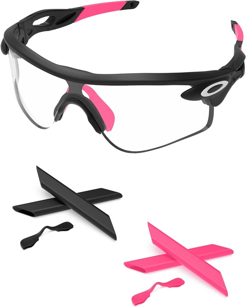PapaViva Replacement Nose Pads & Ear Socks Rubber Kits for Oakley RadarLock Path/RadarLock Pitch/RadarLock Edge - Image 2